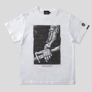 Sekiro: Shadows Die Twice Torch Torch T-shirt Collection: Shinobi Prosthetic White (S Size)_