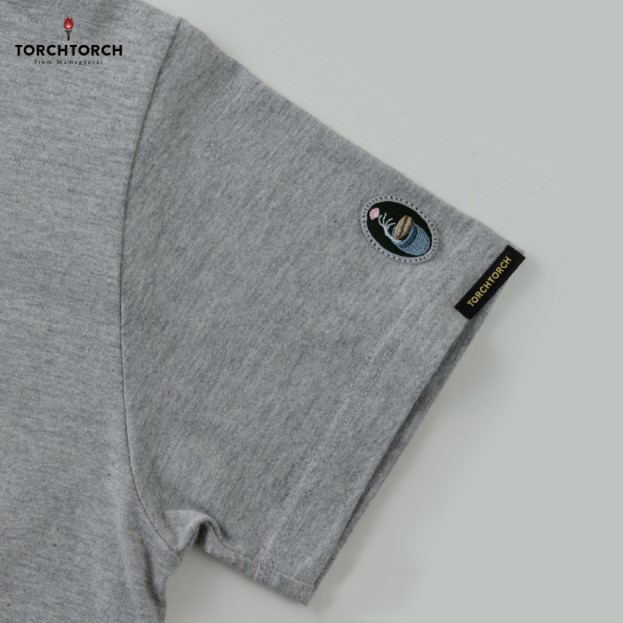 Sekiro: Shadows Die Twice Torch Torch T-shirt Collection: Shinobi Prosthetic Heather Gray (XXL Size) image 3