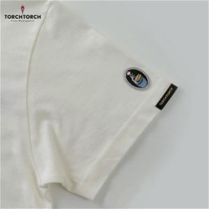 Sekiro: Shadows Die Twice Torch Torch T-shirt Collection: Pixel Genichiro Vanilla White Ladies (M Size)