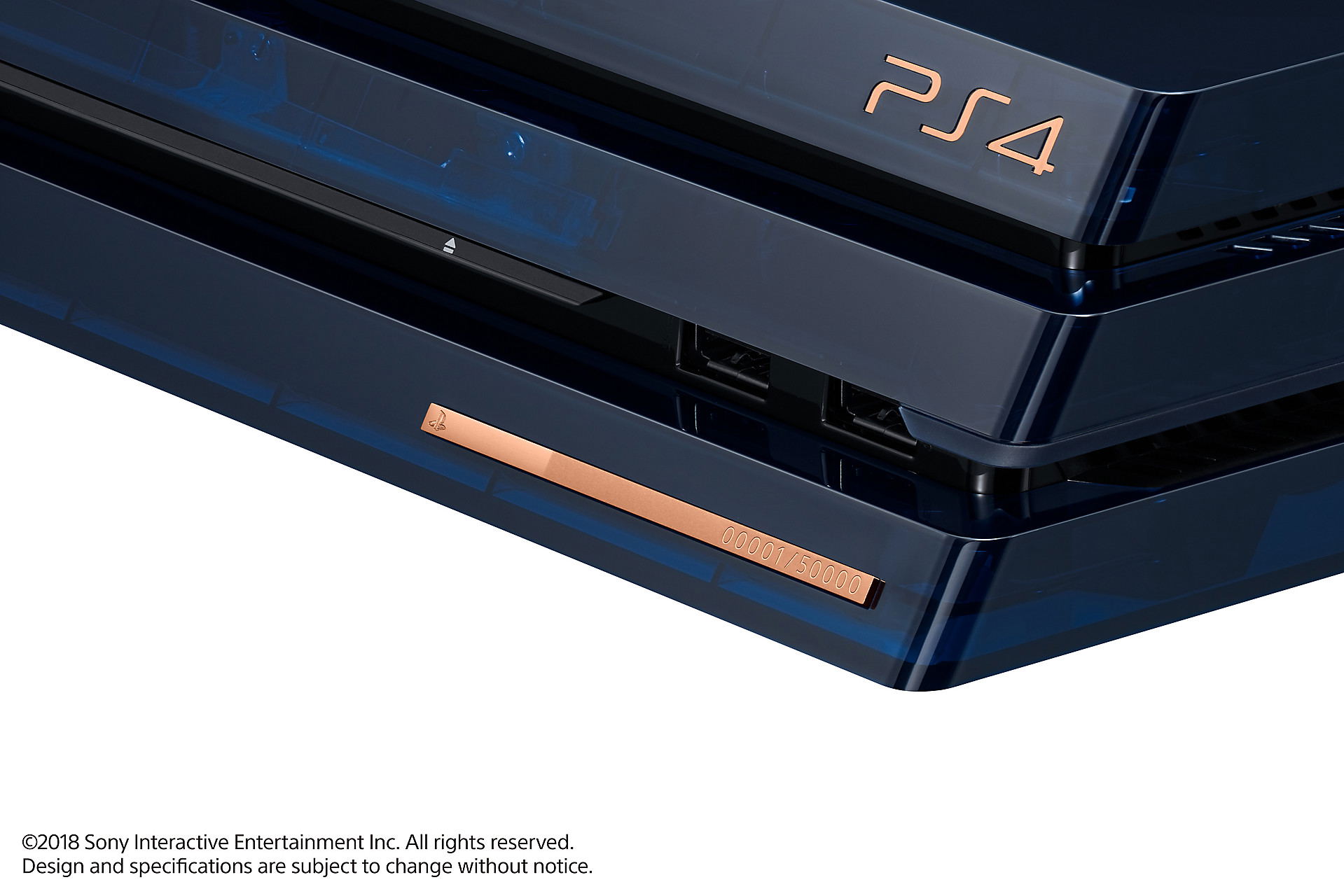 PS4 pro 本体 500GB PlayStation 4 Pro 2TB HDD [500 Million Limited Edition]