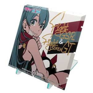 Dioramansion 150 Racing Miku Pit 2020 Optional Panel: Stay Home Support Ver.