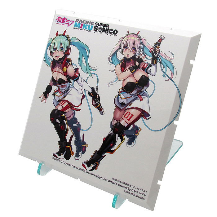 Dioramansion 150 Racing Miku Pit 2020 Optional Panel: Super Sonico Collab Ver. image 2