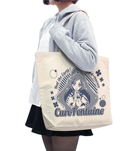 Healin' Good Precure - Cure Fontaine Large Tote Bag Natural image 3