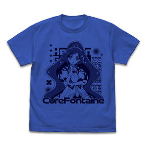 Healin' Good Precure - Cure Fontaine T-shirt Royal Blue (S Size)_