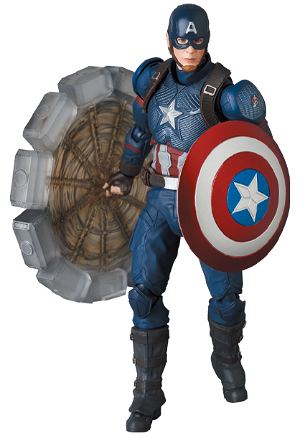 MAFEX Avengers Endgame: Captain America (Endgame Ver.)