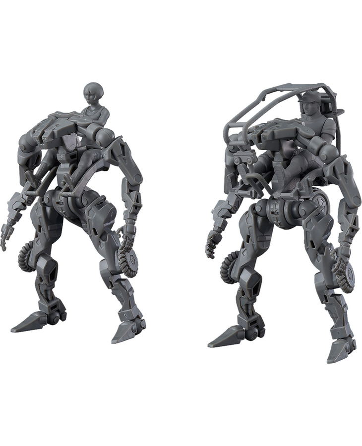 MODEROID Obsolete 1/35 Scale Model Kit: Multi-Purpose Exoframe (Gray) image 1