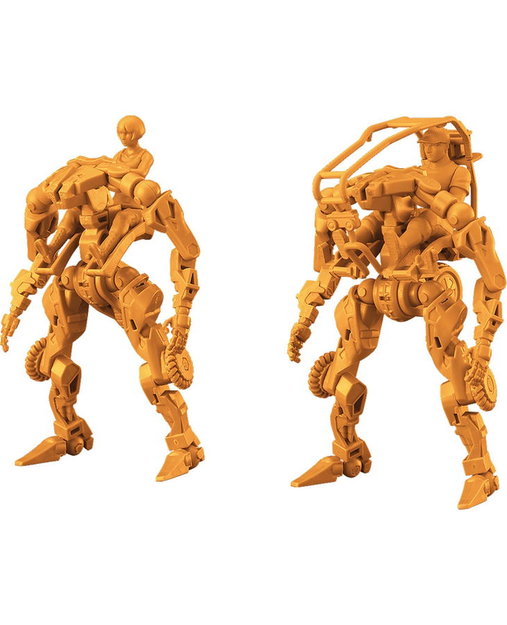 MODEROID Obsolete 1/35 Scale Model Kit: Multi-Purpose Exoframe (Yellow) [GSC Online Shop Exclusive Ver.] image 1