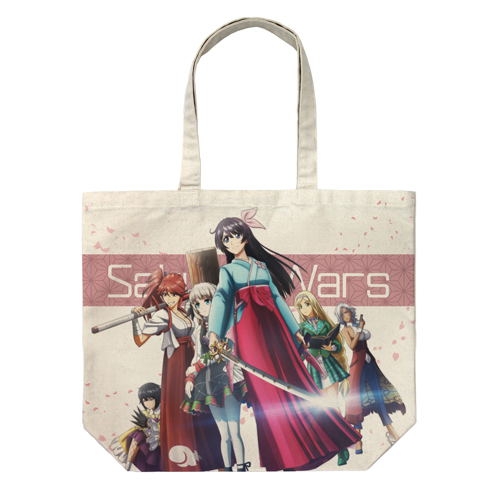 Project Sakura Wars Full Graphic Large Tote Bag Natural image 1