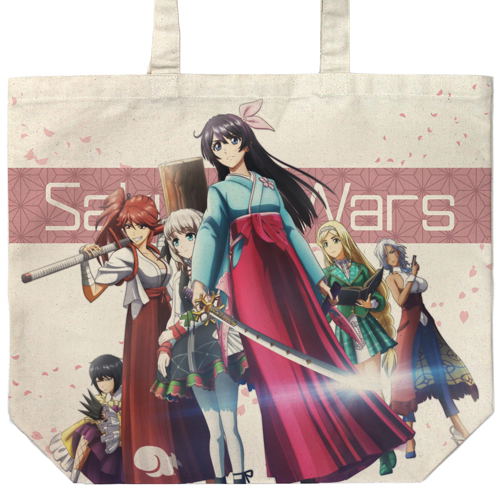 Project Sakura Wars Full Graphic Large Tote Bag Natural image 2