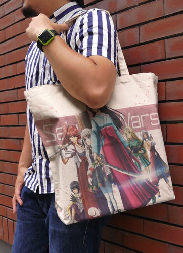 Project Sakura Wars Full Graphic Large Tote Bag Natural image 3