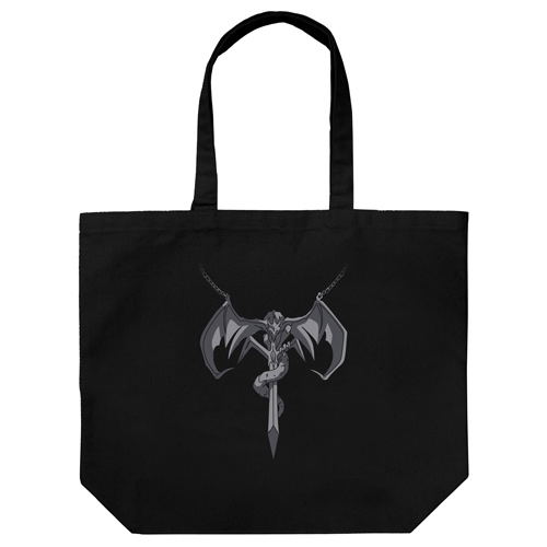 Sorcerous Stabber Orphen - Tower Of Fangs Emblem Large Tote Bag Black image 1