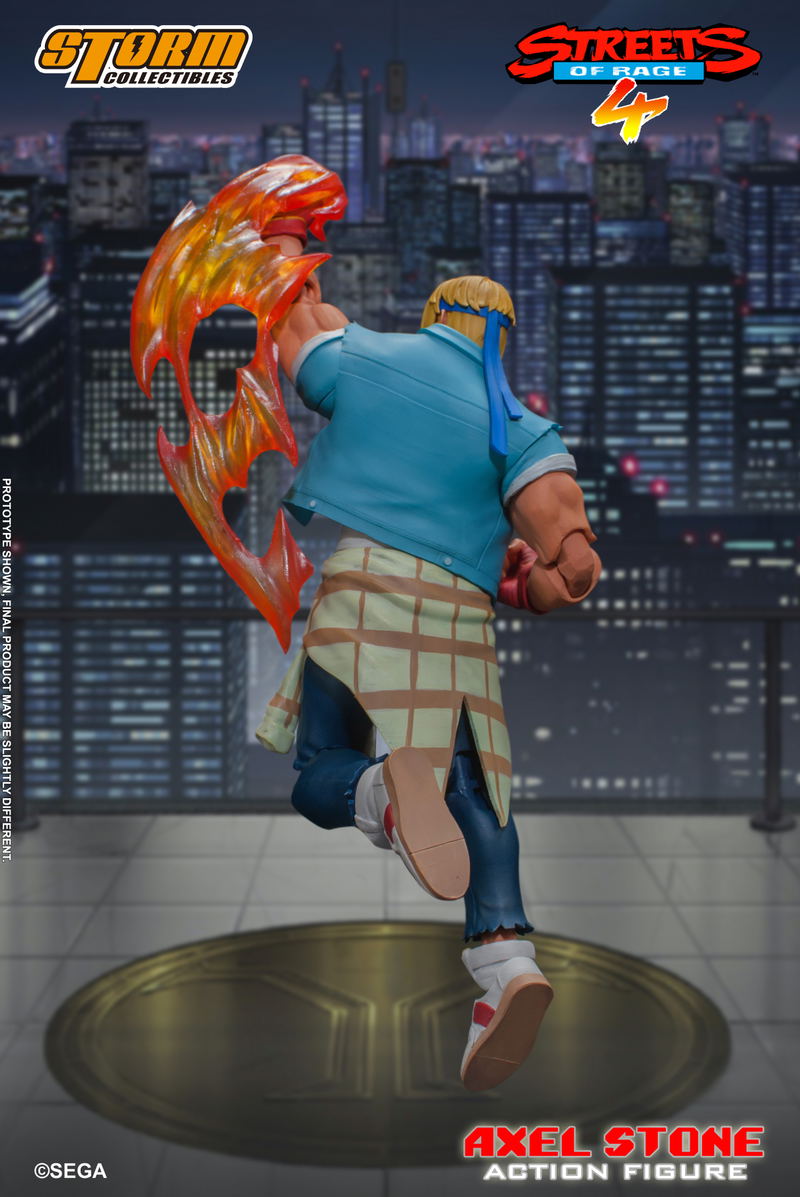 Streets of Rage 4 1/12 Scale Pre-Painted Action Figure: Axel Stone image 10