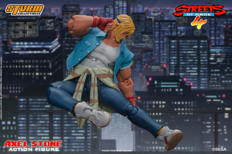 Streets of Rage 4 1/12 Scale Pre-Painted Action Figure: Axel Stone image 11