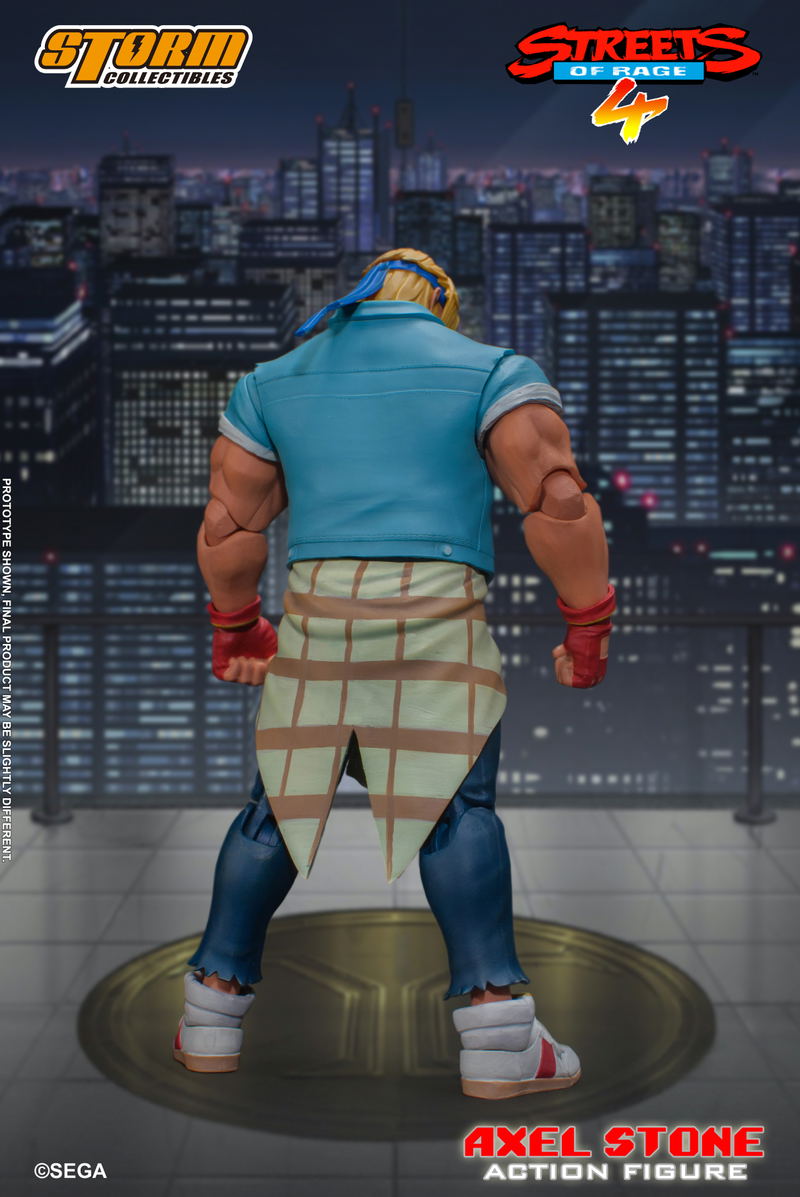 Streets of Rage 4 1/12 Scale Pre-Painted Action Figure: Axel Stone image 15