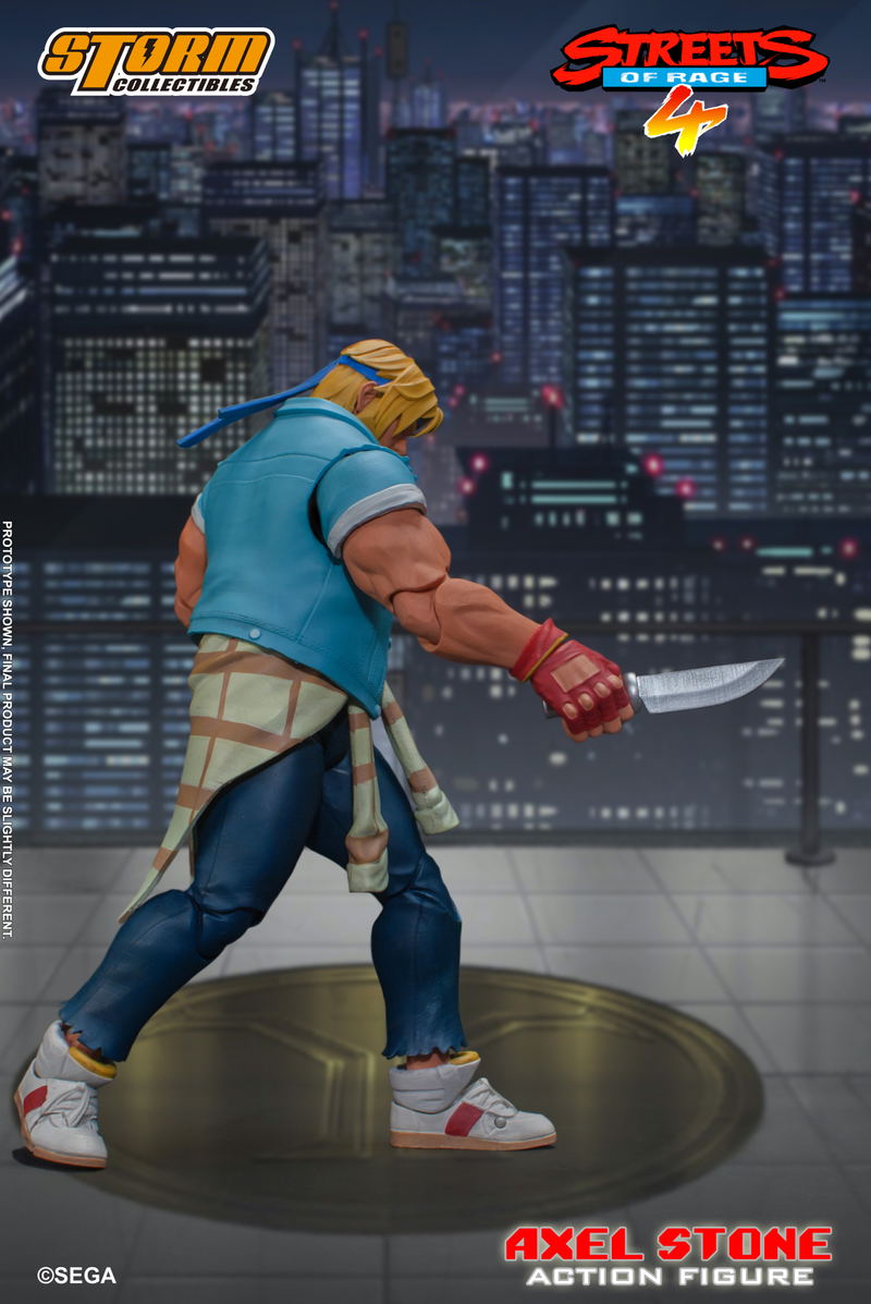 Streets of Rage 4 1/12 Scale Pre-Painted Action Figure: Axel Stone image 16