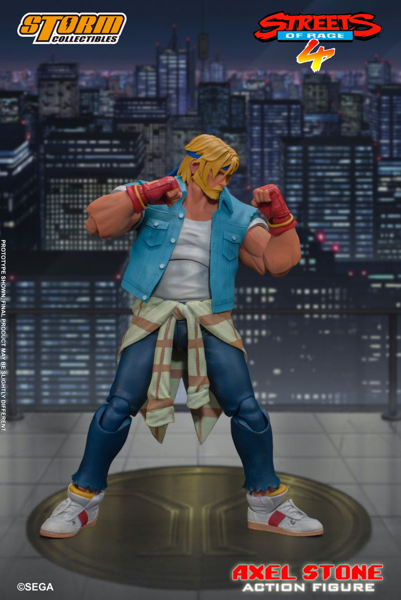 Streets of Rage 4 1/12 Scale Pre-Painted Action Figure: Axel Stone image 2