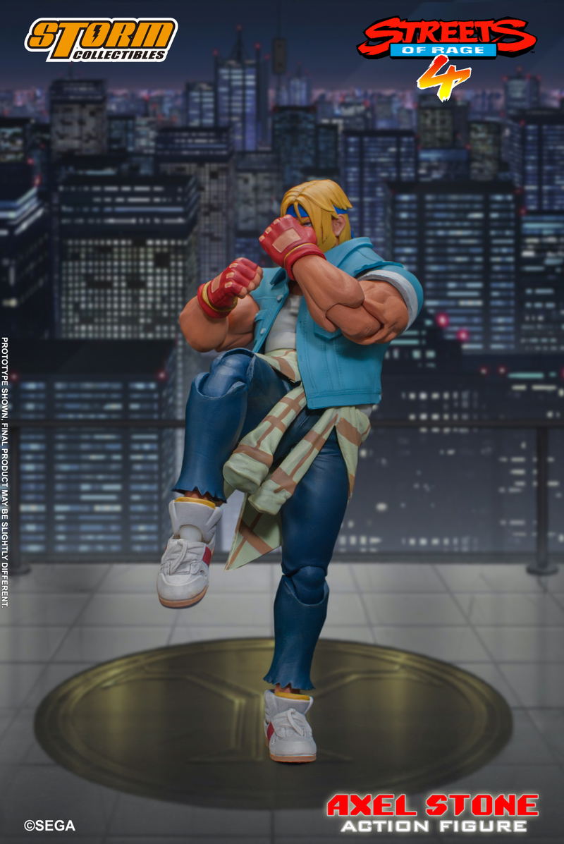 Streets of Rage 4 1/12 Scale Pre-Painted Action Figure: Axel Stone image 6