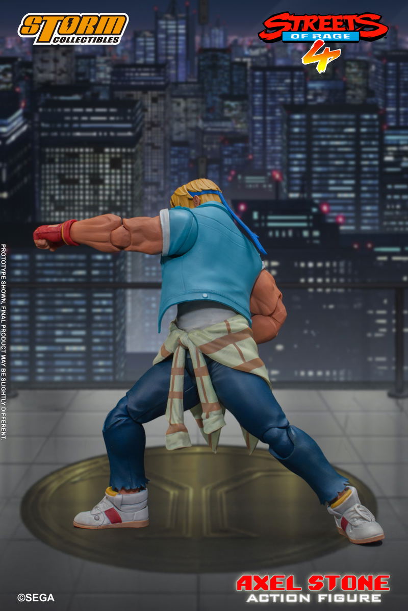 Streets of Rage 4 1/12 Scale Pre-Painted Action Figure: Axel Stone image 5