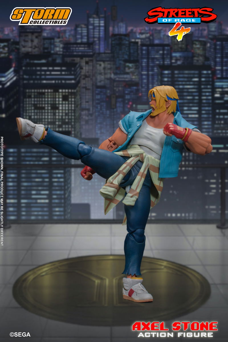 Streets of Rage 4 1/12 Scale Pre-Painted Action Figure: Axel Stone image 7