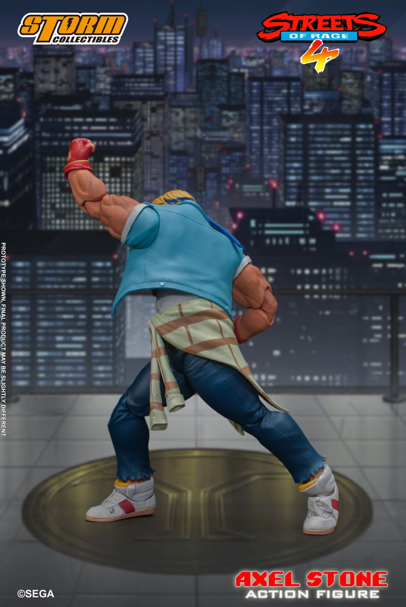 Streets of Rage 4 1/12 Scale Pre-Painted Action Figure: Axel Stone image 9