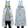 The Idolmaster Shiny Colors - Tenka Osaki DaraDara Hooded Blanket thumbnail 1