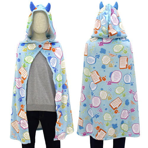 The Idolmaster Shiny Colors - Tenka Osaki DaraDara Hooded Blanket image 1