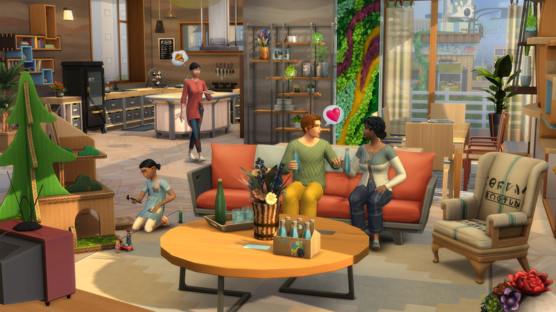 The Sims 4: Eco Lifestyle (DLC) <span class="ext" style="background-color: #B0000F; color: #FFFFFF;">DLC</span> <span class="ext" style="background-color: #F96529; color: #FFFFFF;">Electronic Arts</span> <span class="ext ext_digital">digital</span> image 5