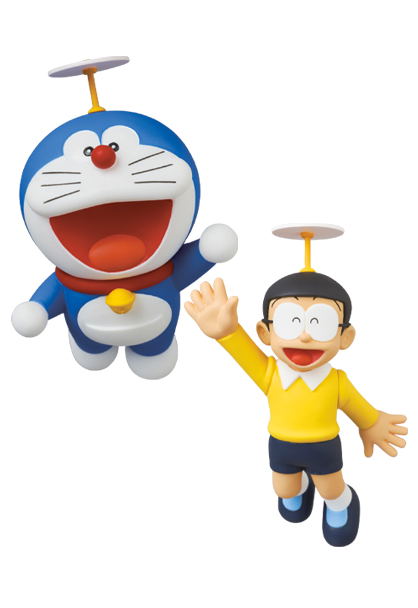 Ultra Detail Figure No. 575 Fujiko F Fujio Works Series 15 Doraemon: Doraemon & Nobita (Takecopter) image 1