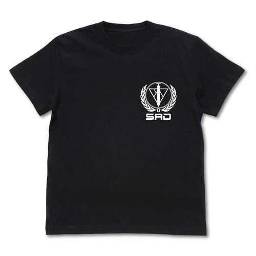 Psycho-Pass 3 - SAD T-shirt Black (S Size) image 1