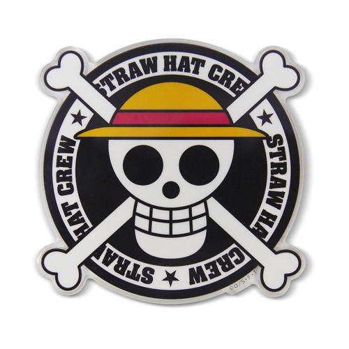 One Piece Straw Hat Pirates Mark Acrylic Magnet image 1