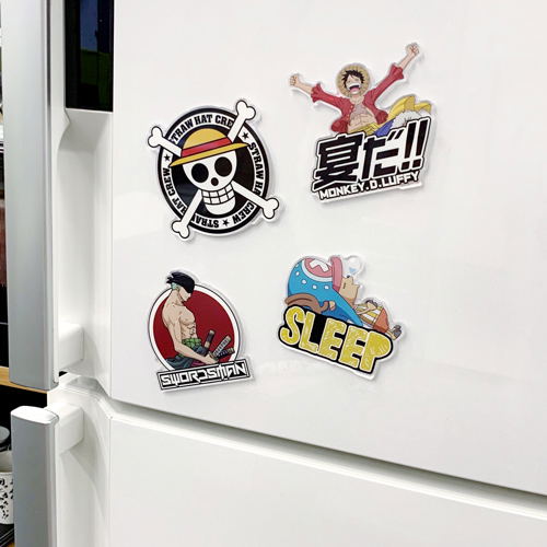 One Piece Straw Hat Pirates Mark Acrylic Magnet image 3