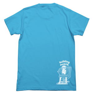 The Demon Girl Next Door - Momo Chiyoda Dry T-shirt Turquoise Blue (L Size)_