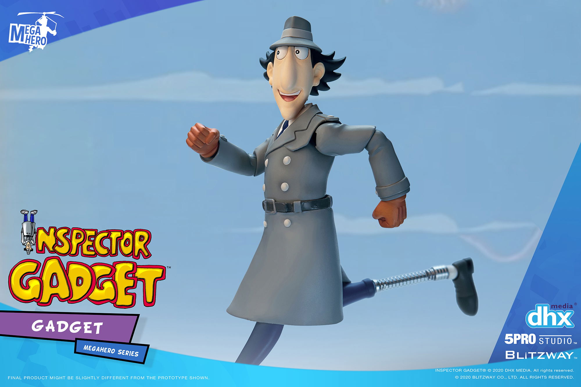 5PRO Studio x Blitzway 5PRO-MG-20201 Inspector Gadget 1/12 Scale