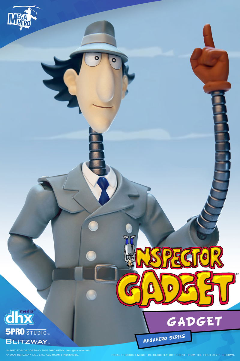 5PRO Studio x Blitzway 5PRO-MG-20201 Inspector Gadget 1/12 Scale Action Figure: Inspector Gadget image 5