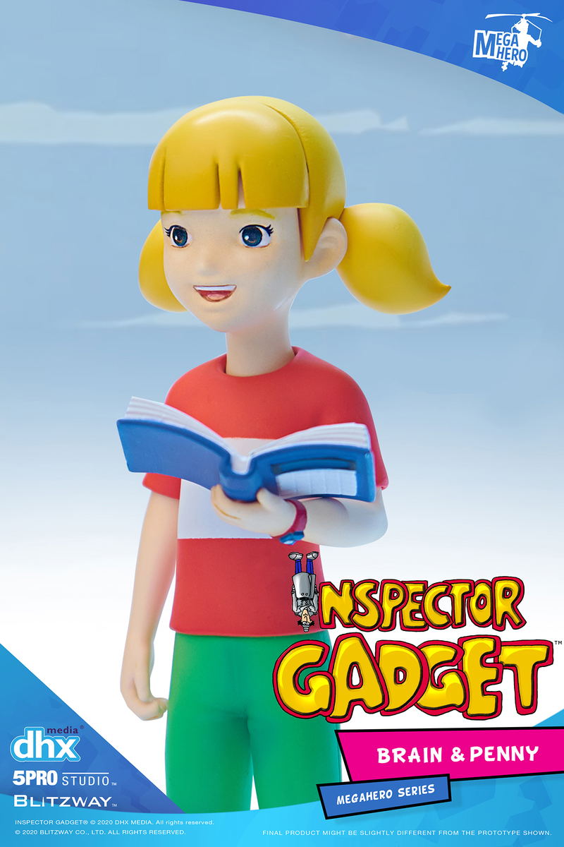 5PRO Studio x Blitzway 5PRO-MG-20202 Inspector Gadget 1/12 Scale Action Figure: Brain & Penny image 2
