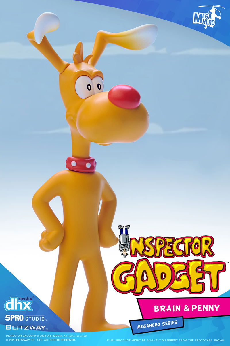 5PRO Studio x Blitzway 5PRO-MG-20202 Inspector Gadget 1/12 Scale Action Figure: Brain & Penny image 6