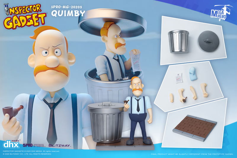 5PRO Studio x Blitzway 5PRO-MG-20203 Inspector Gadget 1/12 Scale Action Figure: Quimby image 1