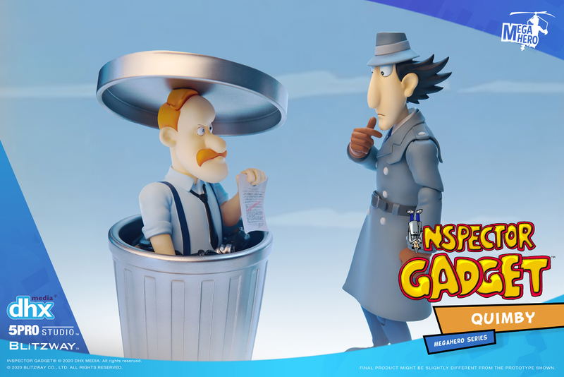 5PRO Studio x Blitzway 5PRO-MG-20203 Inspector Gadget 1/12 Scale Action Figure: Quimby image 6