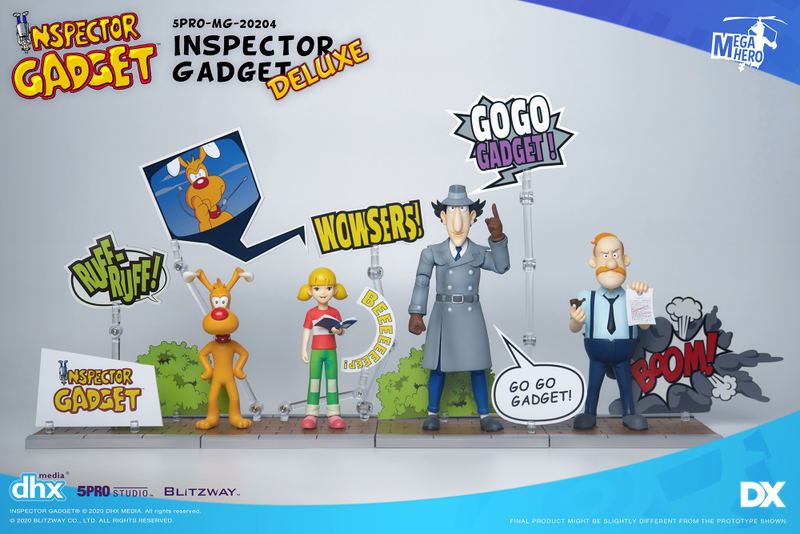 5PRO Studio x Blitzway 5PRO-MG-20204 Inspector Gadget 1/12 Scale Action Figures Deluxe Ver. image 1