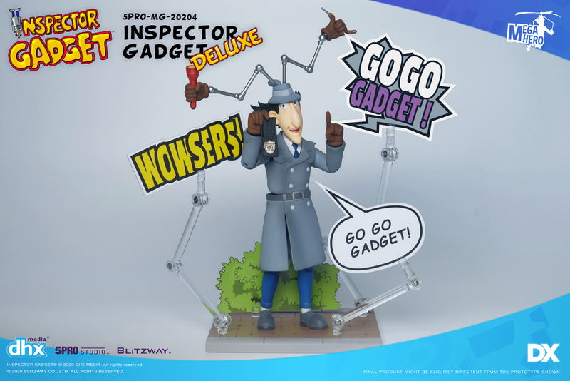 5PRO Studio x Blitzway 5PRO-MG-20204 Inspector Gadget 1/12 Scale Action Figures Deluxe Ver. image 2