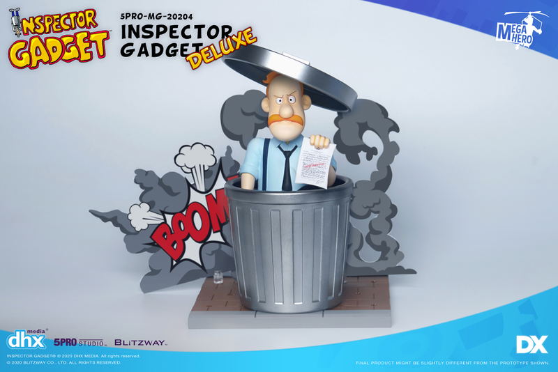 5PRO Studio x Blitzway 5PRO-MG-20204 Inspector Gadget 1/12 Scale Action Figures Deluxe Ver. image 3