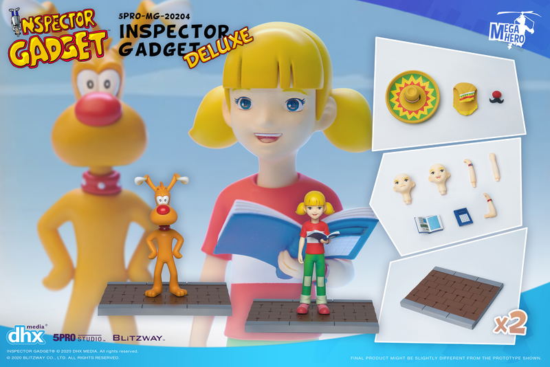 5PRO Studio x Blitzway 5PRO-MG-20204 Inspector Gadget 1/12 Scale Action Figures Deluxe Ver. image 6