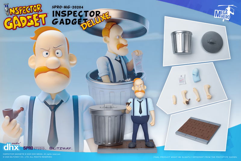 5PRO Studio x Blitzway 5PRO-MG-20204 Inspector Gadget 1/12 Scale Action Figures Deluxe Ver. image 7