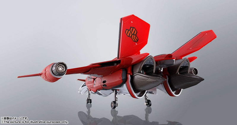 DX Chogokin Macross Frontier the Movie -The Wings of Goodbye-: YF-29 Durandal Valkyrie (Alto Saotome Custom) Full Set Pack image 5
