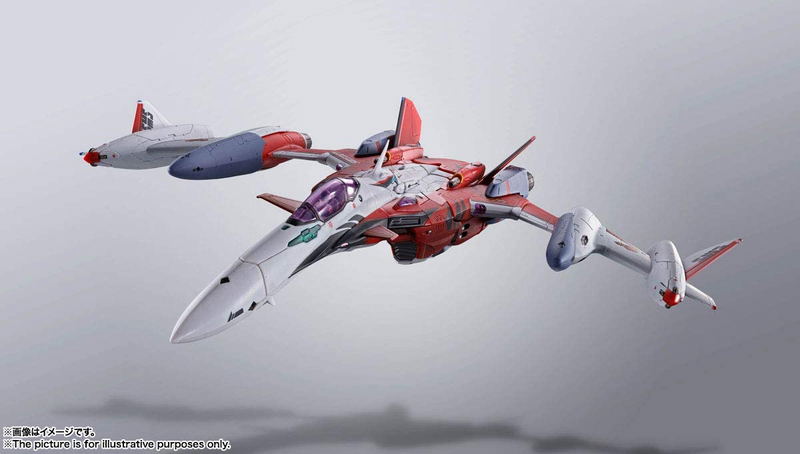 DX Chogokin Macross Frontier the Movie -The Wings of Goodbye-: YF-29 Durandal Valkyrie (Alto Saotome Custom) Full Set Pack image 7