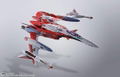 DX Chogokin Macross Frontier the Movie -The Wings of Goodbye-: YF-29 Durandal Valkyrie (Alto Saotome Custom) Full Set Pack thumbnail 8