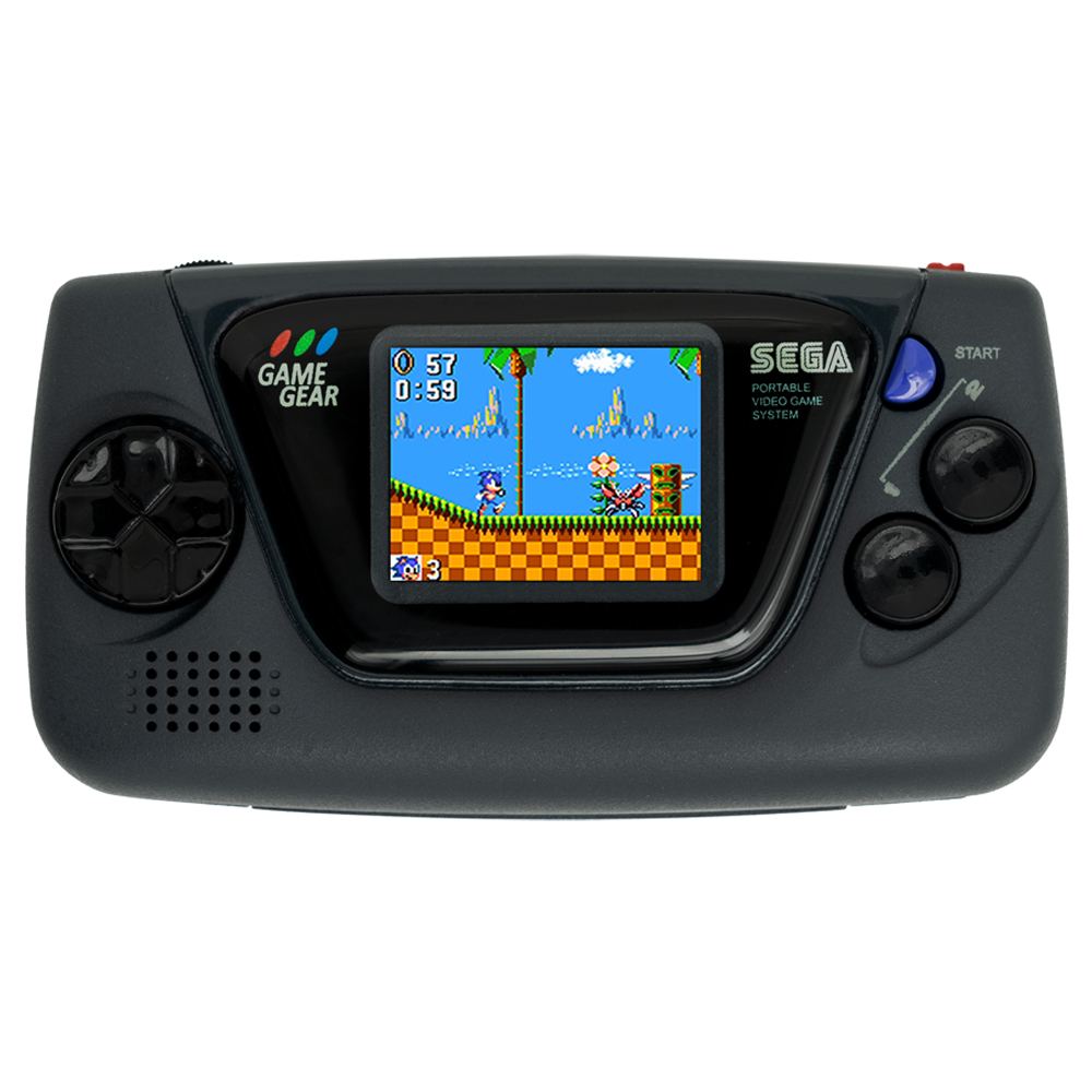  Sega Game Gear Console with Sonic 2 Game Included : Video Games