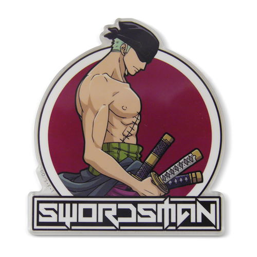 One Piece Zoro Acrylic Magnet image 1