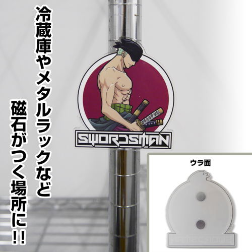 One Piece Zoro Acrylic Magnet image 2