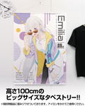 Re:ZERO -Starting Life in Another World- 100cm Wall Scroll: Emilia Street Fashion Ver. (Re-run) thumbnail 2
